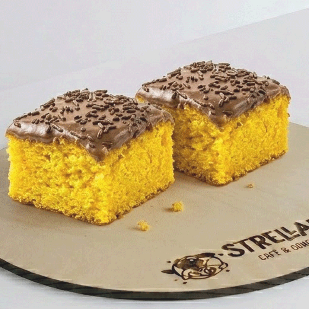 Bolo de Cenoura com Cobertura de brigadeiro