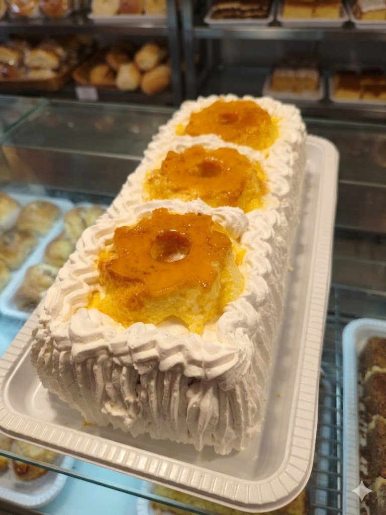 Torta de Pudim com Doce de leite