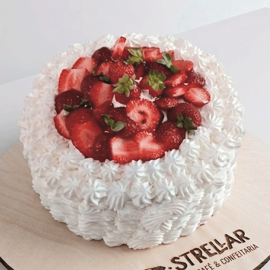 Morango e Chantilly