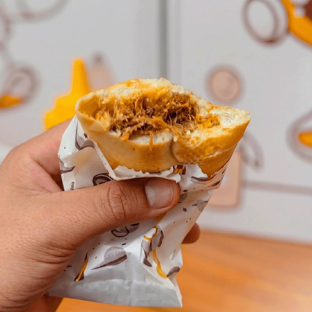 Mini pão louco Galáctico