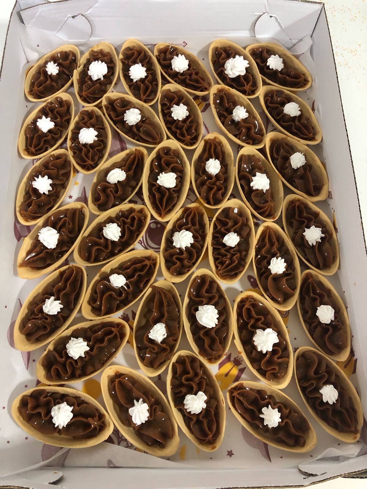 Barquete de Doce de Leite